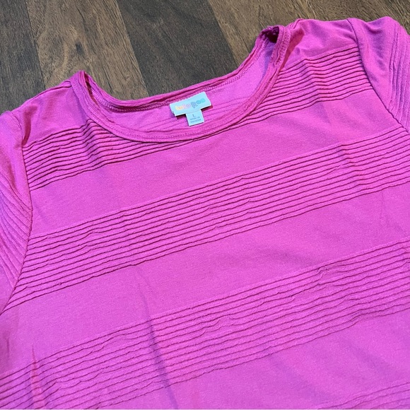 Lularoe large Carly dress pink - Picture 3 of 3